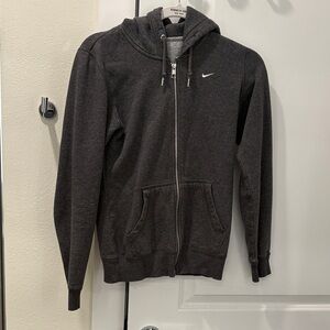 Nike Charcoal Full-Zip Hoodie